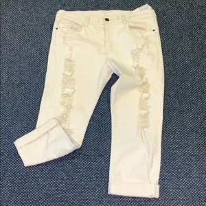 Current Elliott the Boyfriend Distressed Denim 30